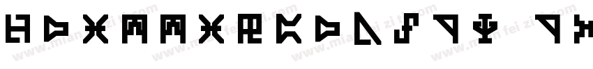 WhittinghamBQ Bold字体转换